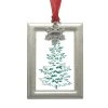 Budget 🥰 Silver Snowflake 2022 Rectangle Ornament Frame by Studio Décor® by Studio Decor ⭐
