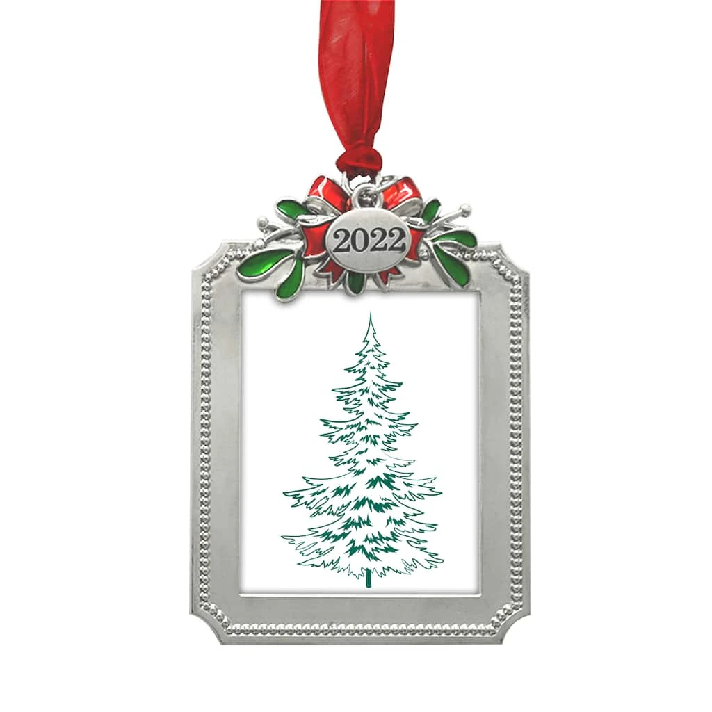 Buy π Silver & Red Bow 2022 Rectangle Ornament Frame by Studio Décor® by Studio Decor π― 1 Buy π Silver & Red Bow 2022 Rectangle Ornament Frame by Studio Décor® by Studio Decor π―