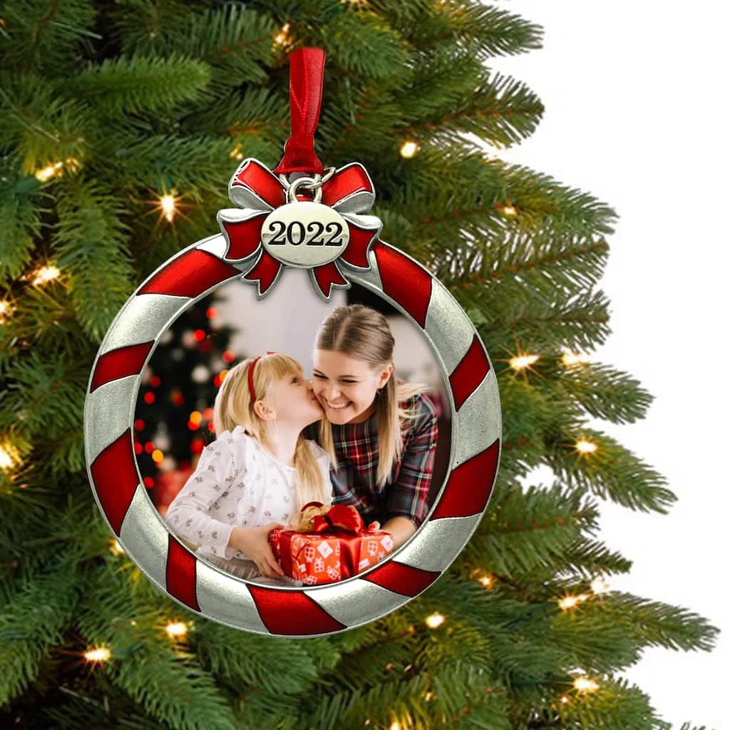 Wholesale π₯ Striped 2022 Round Bow Ornament Frame by Studio Décor® by Studio Decor β 2 Wholesale π₯ Striped 2022 Round Bow Ornament Frame by Studio Décor® by Studio Decor β - Image 2