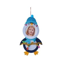 Best Pirce 🎁 Penguin 2.5" Felt Frame, Christmas by Studio Décor® by Studio Decor 🛒