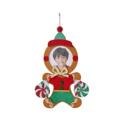 Deals ⭐ 8'' Gingerbread Felt Frame 🎉 Christmas Ornament by Studio Décor® by Studio Decor ✔️
