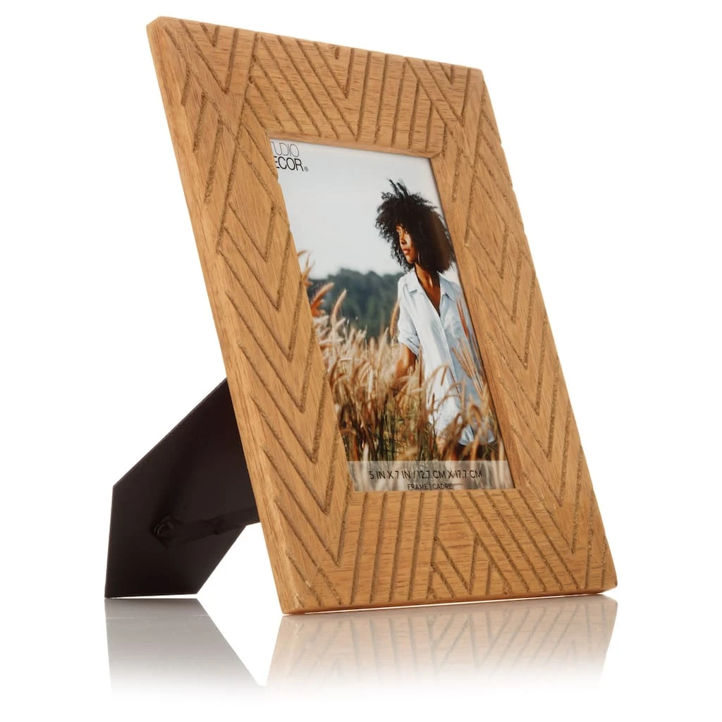 Promo β Dark Brown Natural Wood Arrow Line Picture Frame by Studio Décor® by Studio Decor π 5 Promo β Dark Brown Natural Wood Arrow Line Picture Frame by Studio Décor® by Studio Decor π - Image 5