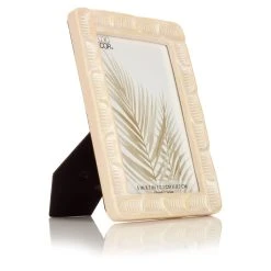 Hot Sale ⌛ White Stone Natural Textured Picture Frame by Studio Décor® by Studio Decor 🎁 -Studio Decor shop 10705016 6