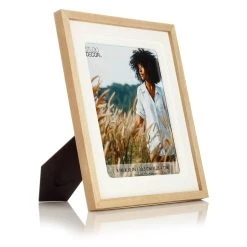 Outlet 🔥 Natural Brown & White Matted Picture Frame by Studio Décor® by Studio Decor 🌟 -Studio Decor shop 10705019 6