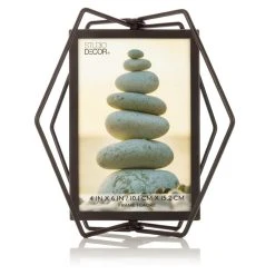 Outlet ✨ Black Metal Hexagon Picture Frame by Studio Décor® by Studio Decor ⌛