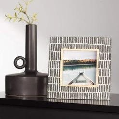 Best deal 🛒 Black, White & Natural Picture Frame by Studio Décor® by Studio Decor ⭐ -Studio Decor shop 10705029 5