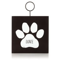Cheapest ⭐ Black 5" x 5" Paw Print Tabletop Clip Frame by Studio Décor® by Studio Decor 🛒