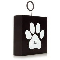 Cheapest ⭐ Black 5" x 5" Paw Print Tabletop Clip Frame by Studio Décor® by Studio Decor 🛒 -Studio Decor shop 10705036 6