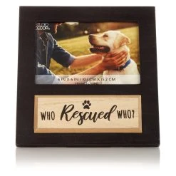 Top 10 🥰 Black Who Rescued Who 6" x 4" Frame by Studio Décor® by Studio Decor 🥰