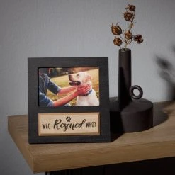 Top 10 🥰 Black Who Rescued Who 6" x 4" Frame by Studio Décor® by Studio Decor 🥰 -Studio Decor shop 10705037 5