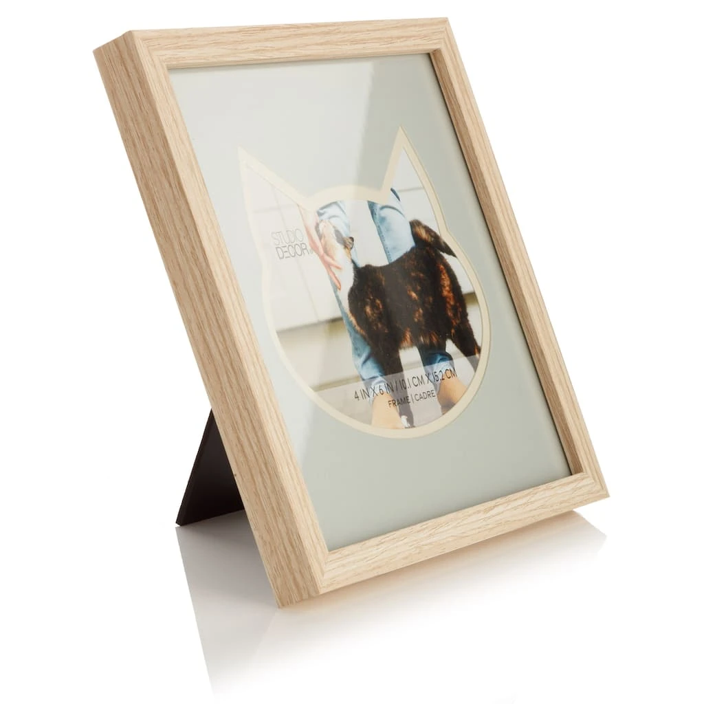 Wholesale β Natural 4" x 6" Tabletop Frame with Cat Mat by Studio Décor® by Studio Decor π 6 Wholesale β Natural 4" x 6" Tabletop Frame with Cat Mat by Studio Décor® by Studio Decor π - Image 6
