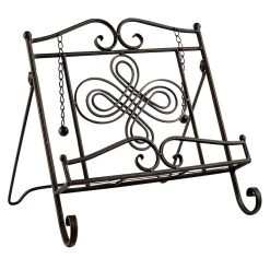 Wholesale 🥰 Brown Swirl Cookbook Easel By Studio Décor® by Studio Decor 🔔