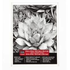 Cheap 🧨 8" x 10" Raised Double Mat By Studio Décor®, 6" X 8" Opening by Studio Decor ⭐