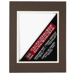 Top 10 🎁 11" x 14" Double Mat By Studio Décor®, 8" x 10" Opening by Studio Decor ❤️ -Studio Decor shop 248119