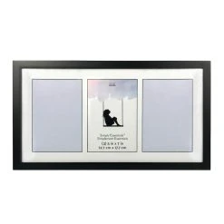 Buy β 12 Pack: 3 Opening Black Collage Frame with Mat, Simply Essentials™ by Studio Décor® by Studio Decor β
