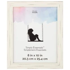 Discount 💯 12 Pack: Distressed White Frame, Simply Essentials™ by Studio Décor® by Studio Decor ✨