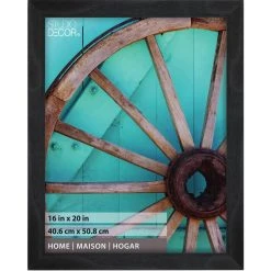 New 🔥 12 Pack: Distressed Black Frame, Home Collection by Studio Décor® by Studio Decor 👍