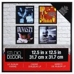 Discount ❤️ 12 Pack: LP Album Frame by Studio Décor® by Studio Decor 🥰