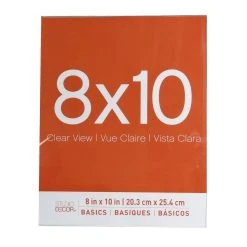 New ✨ 12 Pack: Acrylic Bent Vertical 8" x 10" Frame, Basics by Studio Décor® by Studio Decor ✨