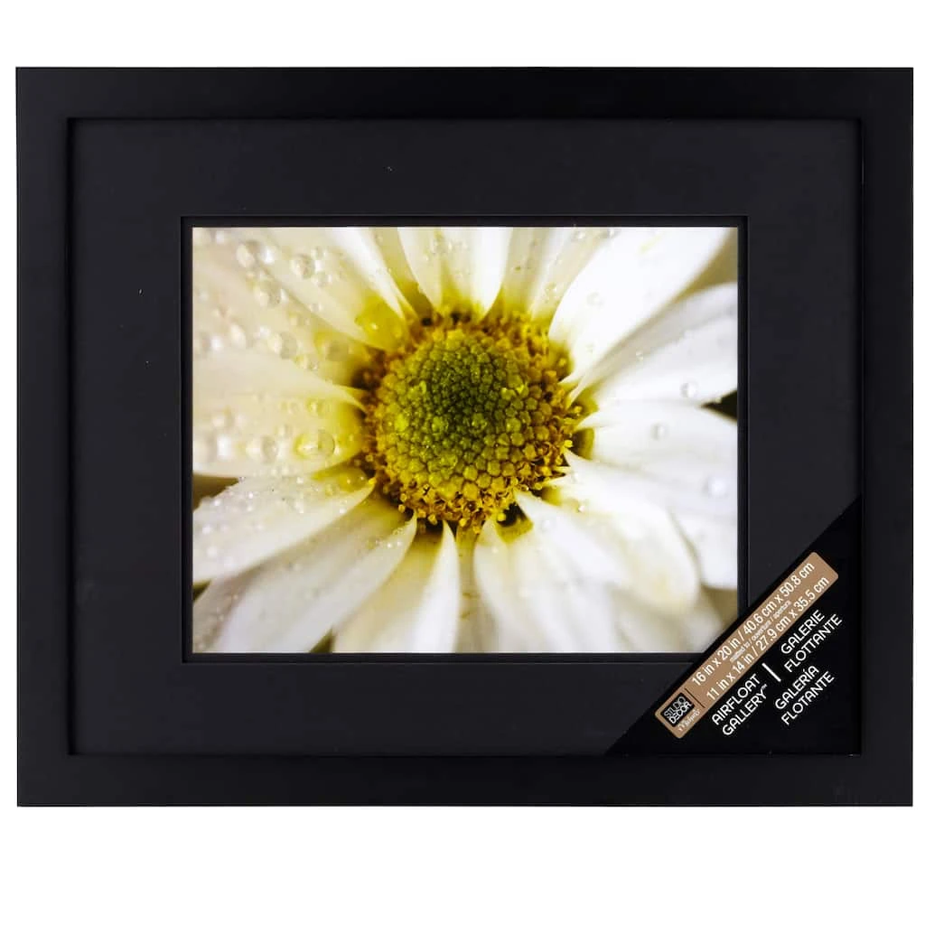 Budget ⌛ 8 Pack: Black Gallery Wall Frame with Double Mat Airfloat Gallery™ by Studio Décor® by Studio Decor ✨ 1 Budget ⌛ 8 Pack: Black Gallery Wall Frame with Double Mat Airfloat Gallery™ by Studio Décor® by Studio Decor ✨