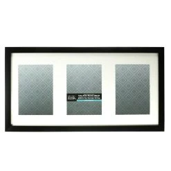 Brand new βοΈ 12 Pack: Black 3-Opening 5" x 7" Collage Frame with Mat, Aspect by Studio Décor® by Studio Decor β¨