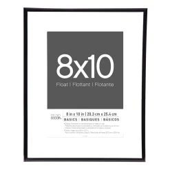 Top 10 π 6 Pack: Black Thin 8" x 10" Float Frame, Basics by Studio Décor® by Studio Decor βοΈ
