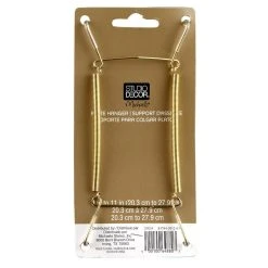 Best Sale ⌛ 12 Pack: Brass Plate Hanger by Studio Décor® by Studio Decor 🌟