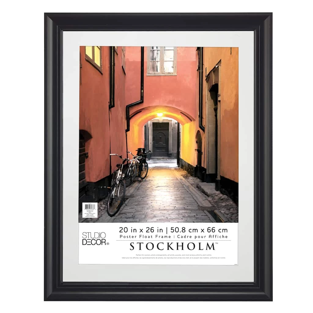 Best Pirce π₯ 8 Pack: Black 20" x 26" Float Poster Frame, Stockholm™ by Studio Décor® by Studio Decor π 1 Best Pirce π₯ 8 Pack: Black 20" x 26" Float Poster Frame, Stockholm™ by Studio Décor® by Studio Decor π