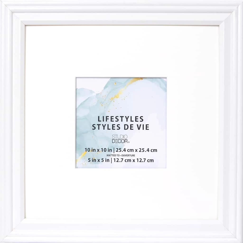 Cheap 🤩 12 Pack: White 5" x 5" Square Frame With Mat, Lifestyles™ By Studio Décor® by Studio Decor ✔️ 1 Cheap 🤩 12 Pack: White 5" x 5" Square Frame With Mat, Lifestyles™ By Studio Décor® by Studio Decor ✔️