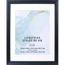 Cheap 😍 6 Pack: Black 11" x 14" Frame With Mat, Lifestyles™ By Studio Décor® by Studio Decor 🔔