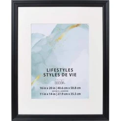 Best Sale π― 8 Pack: Black 11" x 14" Frame with Mat, Lifestyles™ by Studio Décor® by Studio Decor π