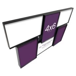 Outlet ⌛ 12 Pack: 6 Opening Black 4" x 6" Collage Frame, Basics by Studio Décor® by Studio Decor ⭐ -Studio Decor shop MP477541 4