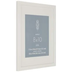 Outlet ✔️ 8 Pack: White 8" x 10" Frame with Mat, Aspect by Studio Décor® by Studio Decor 🌟 -Studio Decor shop MP504973 3