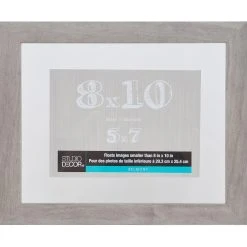Promo 😉 8 Pack: Gray 8" x 10" Frame, Belmont by Studio Décor® by Studio Decor 🌟