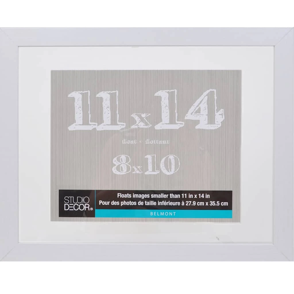 Wholesale ⭐ 8 Pack: White 11" x 14" Float Frame, Belmont by Studio Décor® by Studio Decor ⭐ 1 Wholesale ⭐ 8 Pack: White 11" x 14" Float Frame, Belmont by Studio Décor® by Studio Decor ⭐