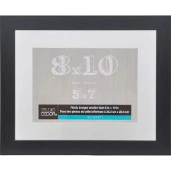 Budget 💯 8 Pack: Black 8" x 10" Float Frame, Belmont by Studio Décor® by Studio Decor ⌛